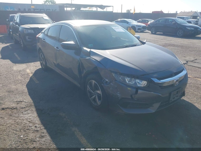 2018 HONDA CIVIC LX | 2HGFC2F59JH547945 | UPCARS