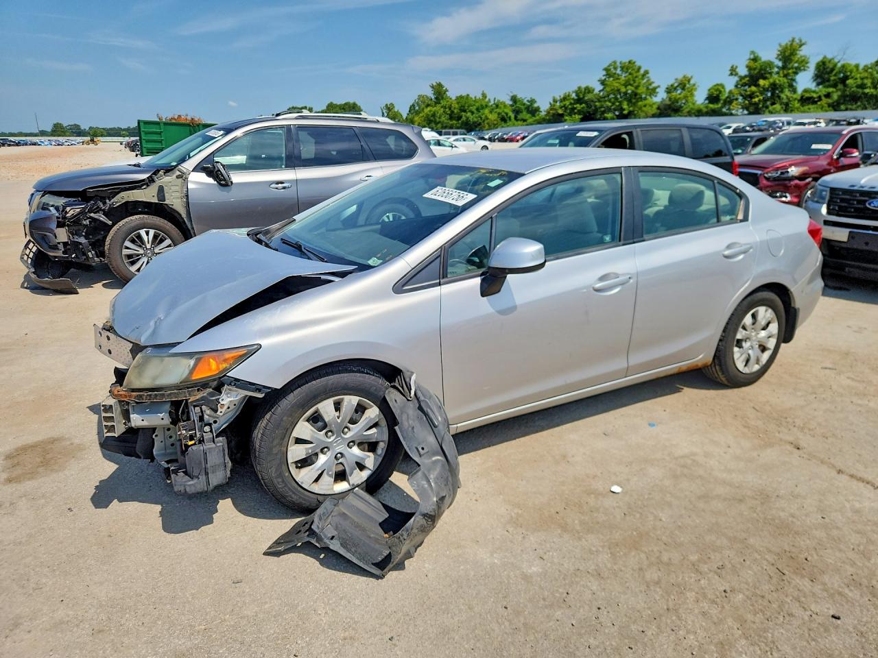 2012 HONDA CIVIC LX | 19XFB2F54CE086380 | UPCARS