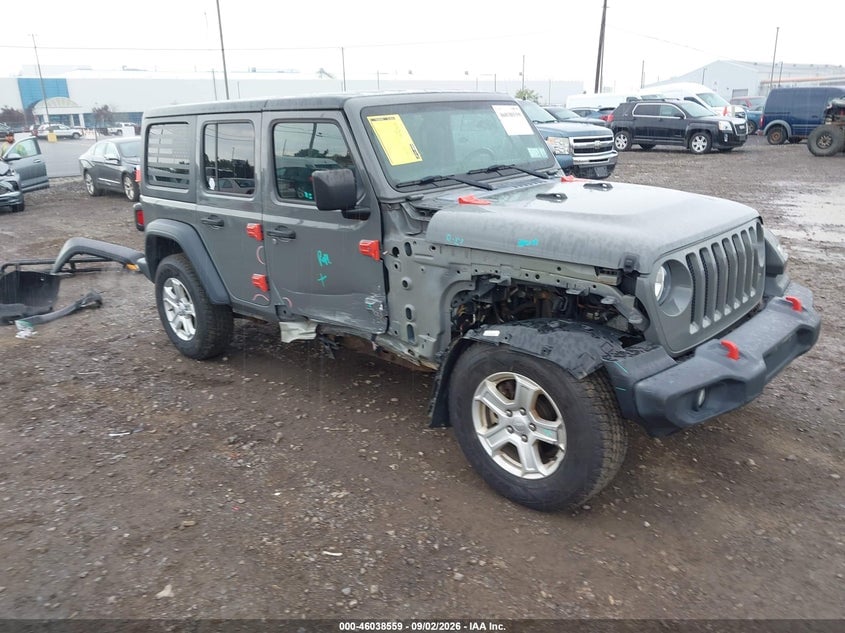 2019 JEEP WRANGLER UNLIMITED SPORT S 4X4 | 1C4HJXDN9KW683914 | UPCARS