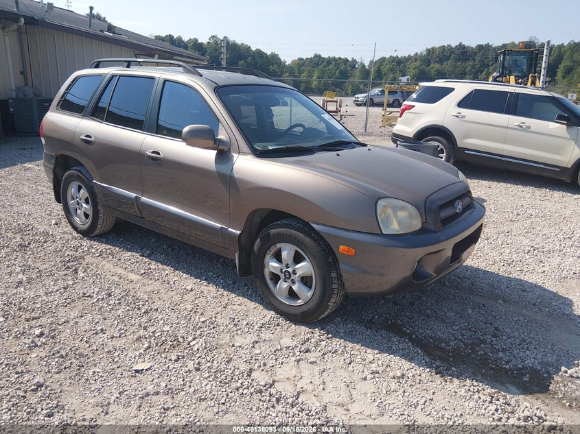 2006 HYUNDAI SANTA FE GLS/LIMITED | KM8SC13E96U068730 | UPCARS