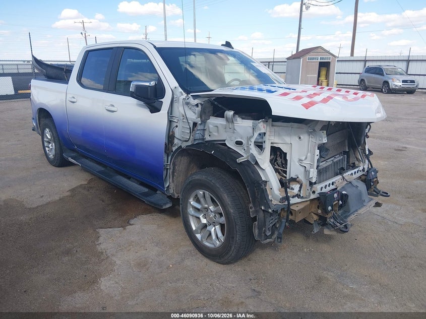 2023 CHEVROLET SILVERADO 1500 4WD  STANDARD BED LT | 3GCUDDE80PG103842 | UPCARS