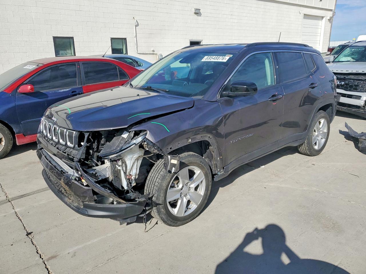2022 JEEP COMPASS LATITUDE | 3C4NJDBB0NT102577 | UPCARS