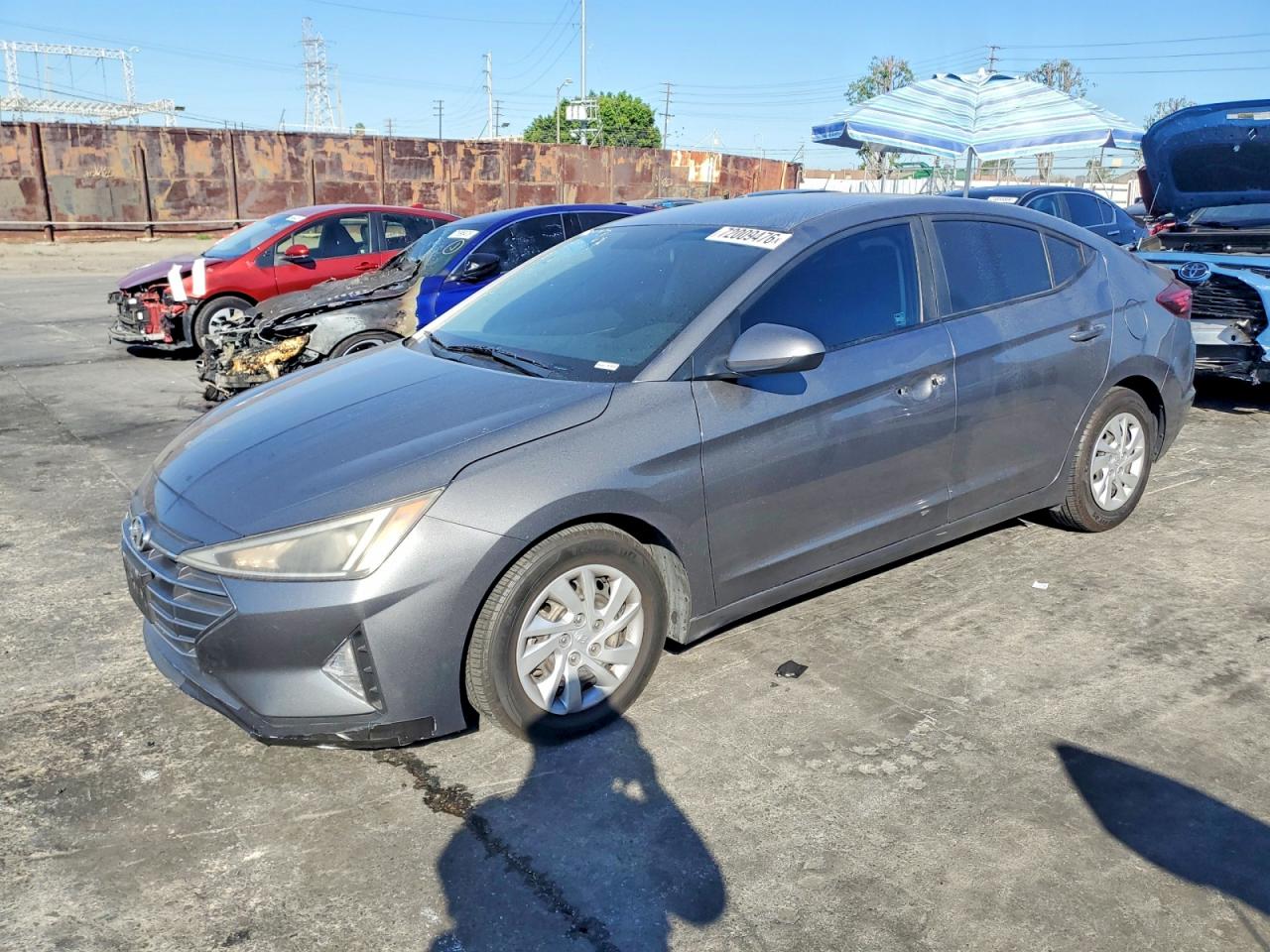 2019 HYUNDAI ELANTRA SE | 5NPD74LF2KH424970 | UPCARS
