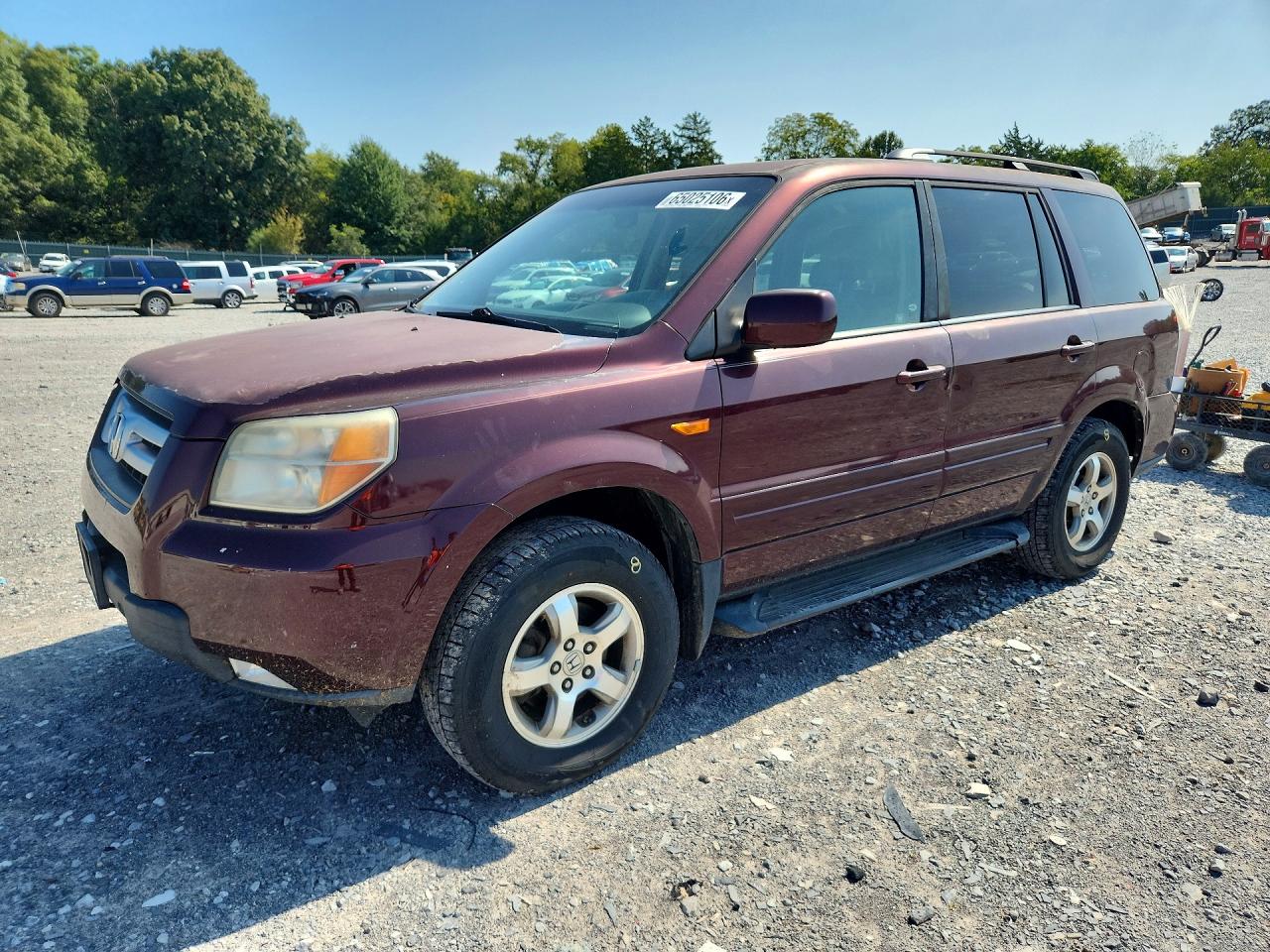 2008 HONDA PILOT EXL | 5FNYF28778B011430 | UPCARS