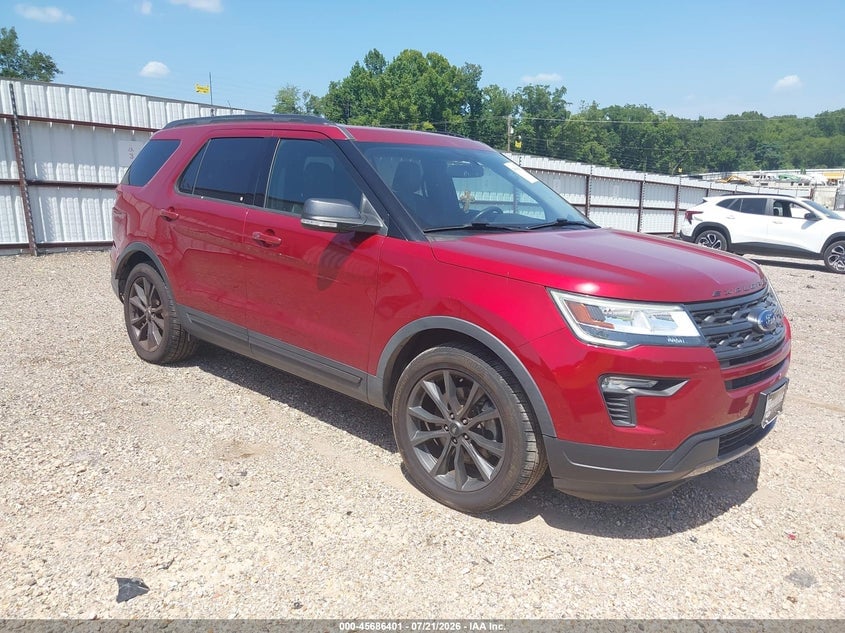 2018 FORD EXPLORER XLT | 1FM5K7D8XJGC02941 | UPCARS