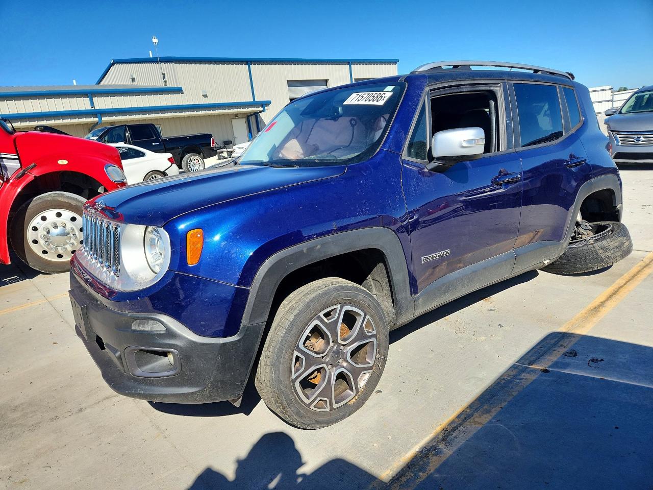 2017 JEEP RENEGADE LIMITED | ZACCJBDB8HPG61623 | UPCARS