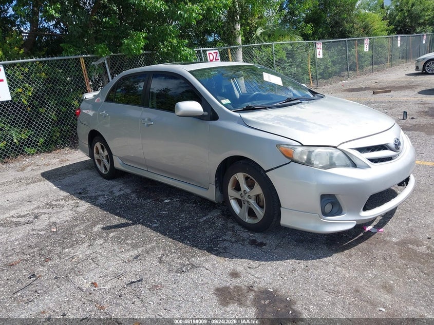 2011 TOYOTA COROLLA S | 2T1BU4EE5BC658480 | UPCARS
