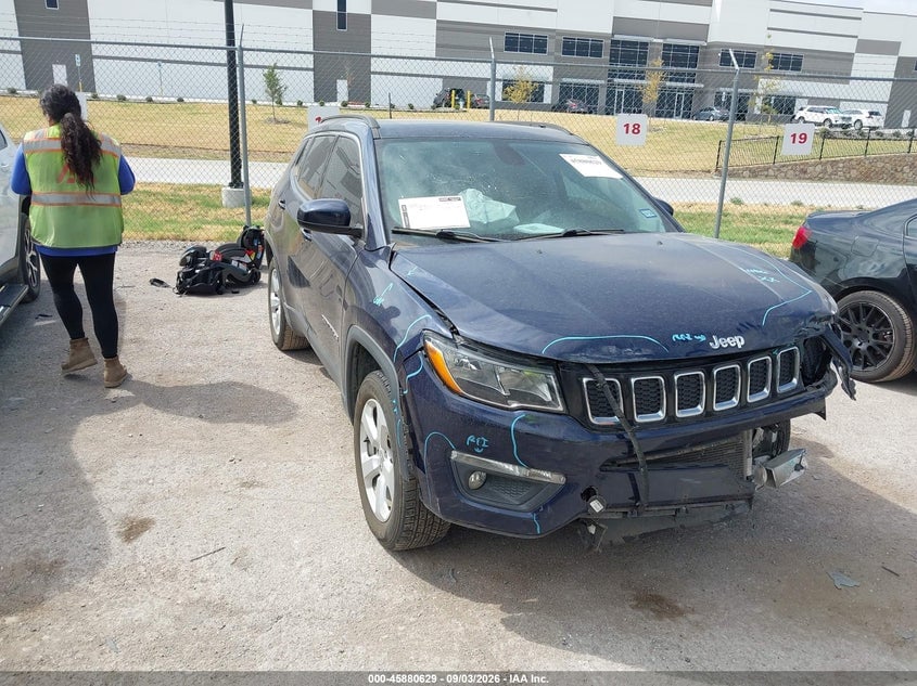 2021 JEEP COMPASS LATITUDE FWD | 3C4NJCBB6MT502426 | UPCARS