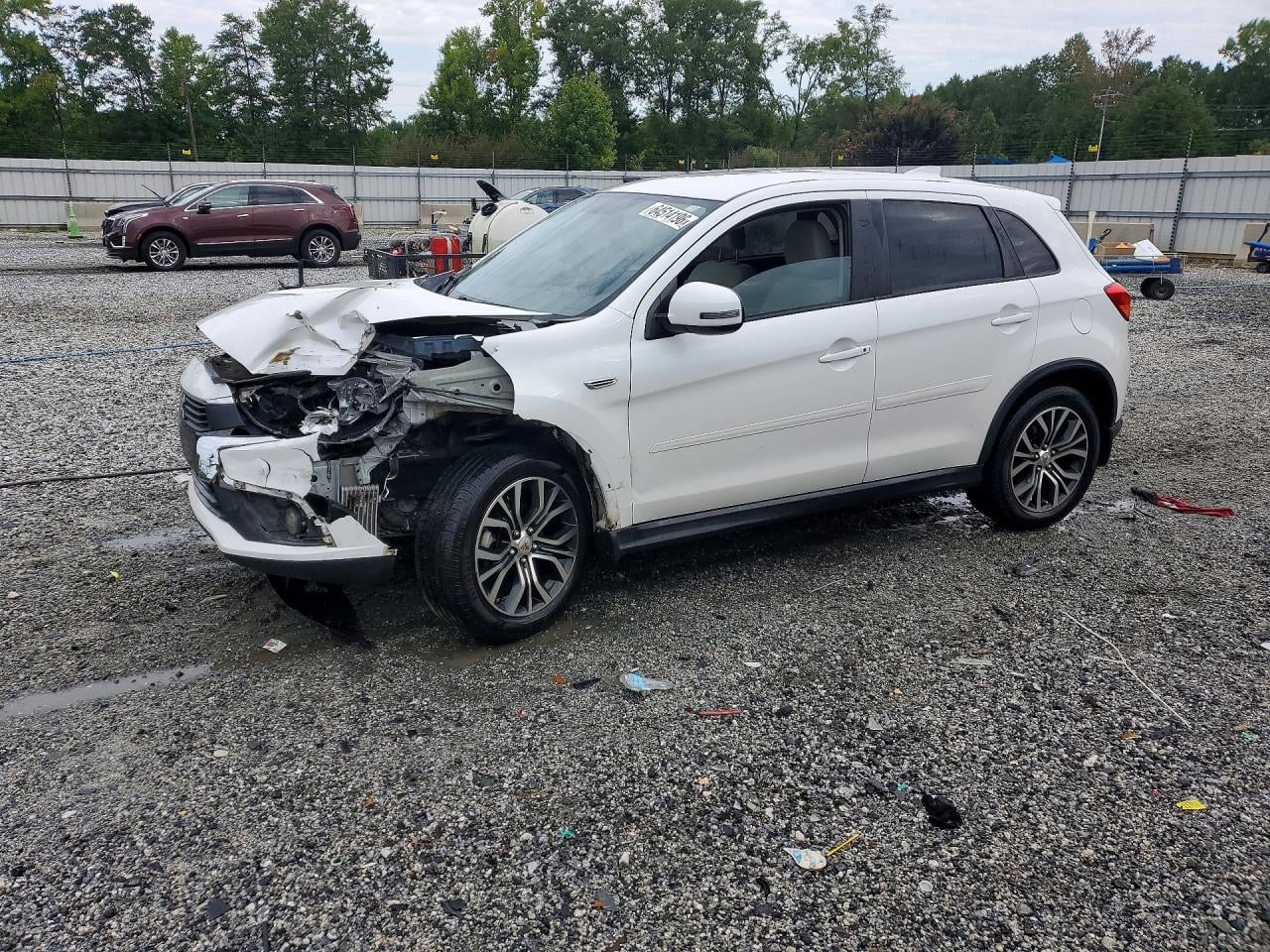 2017 MITSUBISHI OUTLANDER ES | JA4AP3AW9HZ021807 | UPCARS