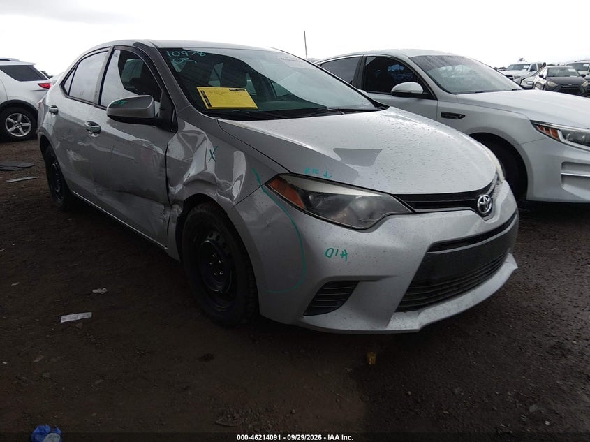 2016 TOYOTA COROLLA LE | 2T1BURHE5GC620957 | UPCARS