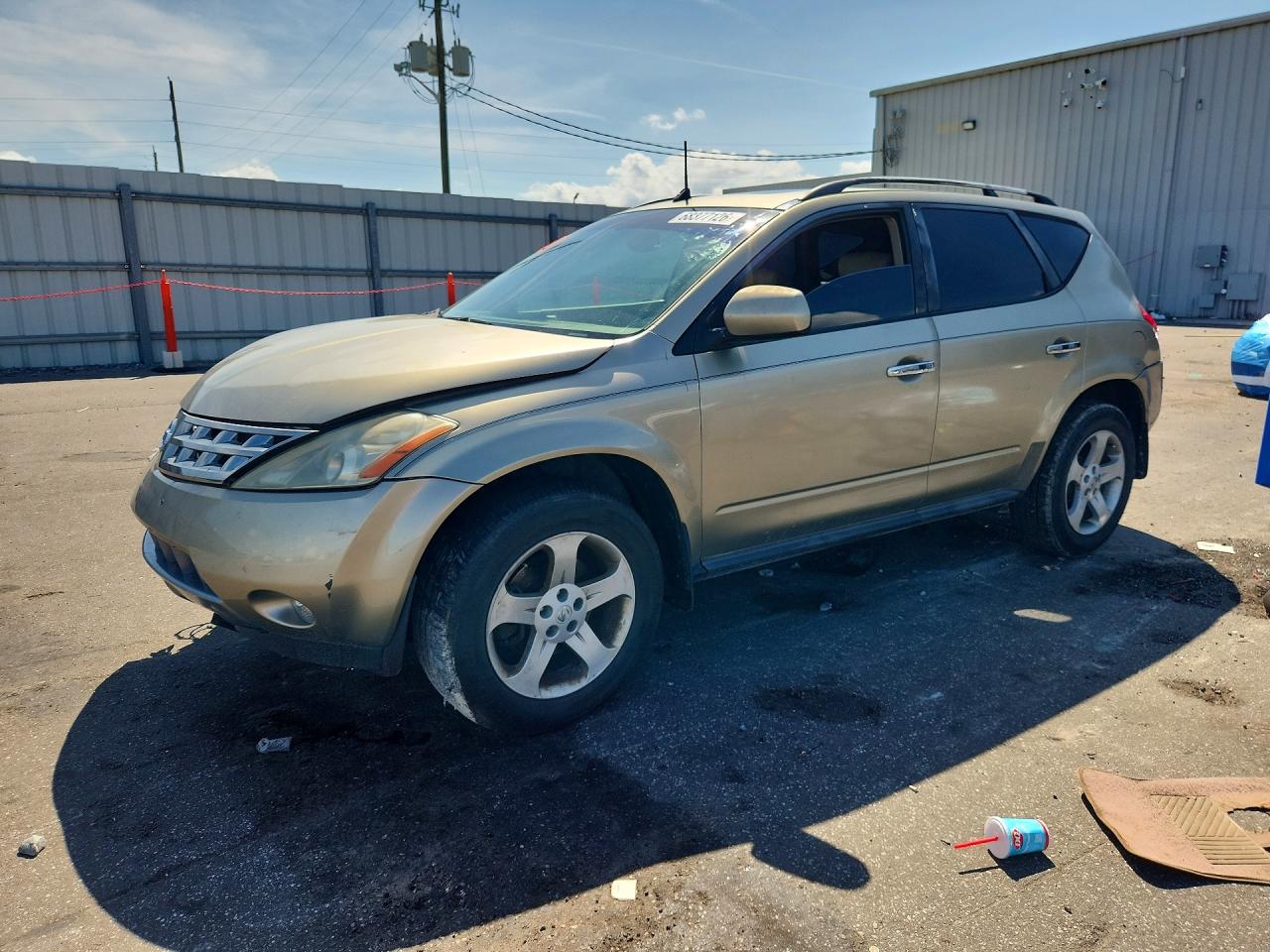 2005 NISSAN MURANO S | JN8AZ08T85W315789 | UPCARS