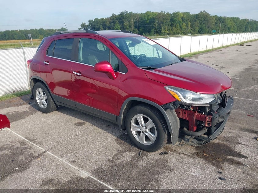 2018 CHEVROLET TRAX LT | 3GNCJLSB8JL415833 | UPCARS