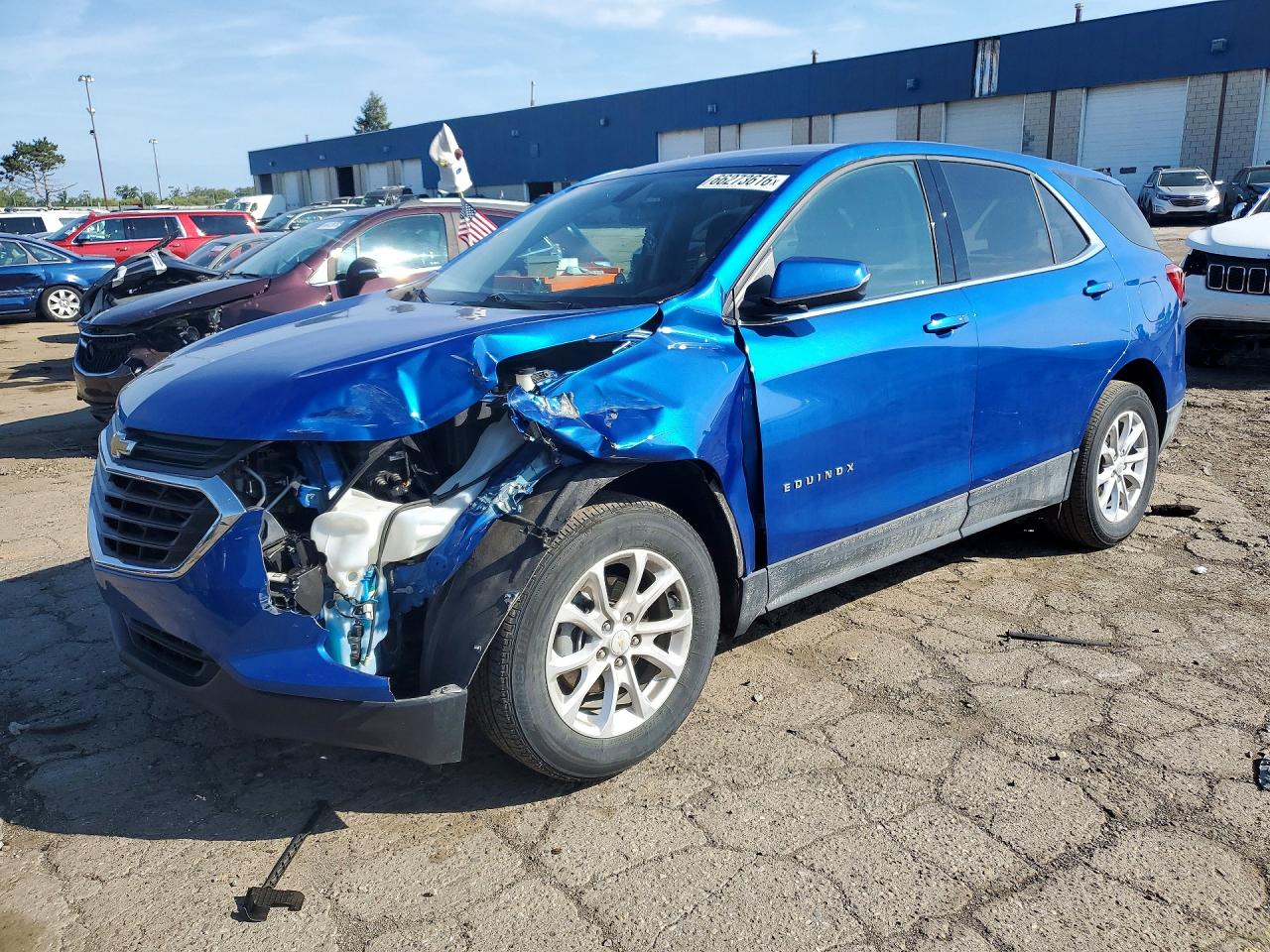 2019 CHEVROLET EQUINOX LT | 3GNAXUEV0KS526045 | UPCARS