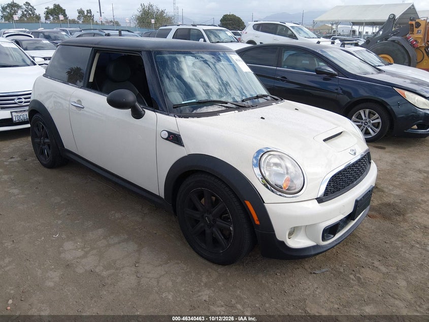 2013 MINI HARDTOP COOPER S | WMWSV3C55DT392896 | UPCARS
