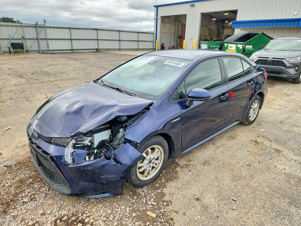 2021 TOYOTA COROLLA LE | JTDEAMDEXMJ002032 | UPCARS