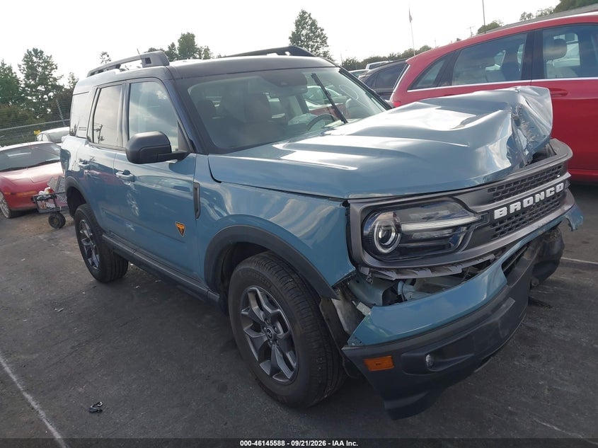 2022 FORD BRONCO SPORT BADLANDS | 3FMCR9D97NRD71689 | UPCARS