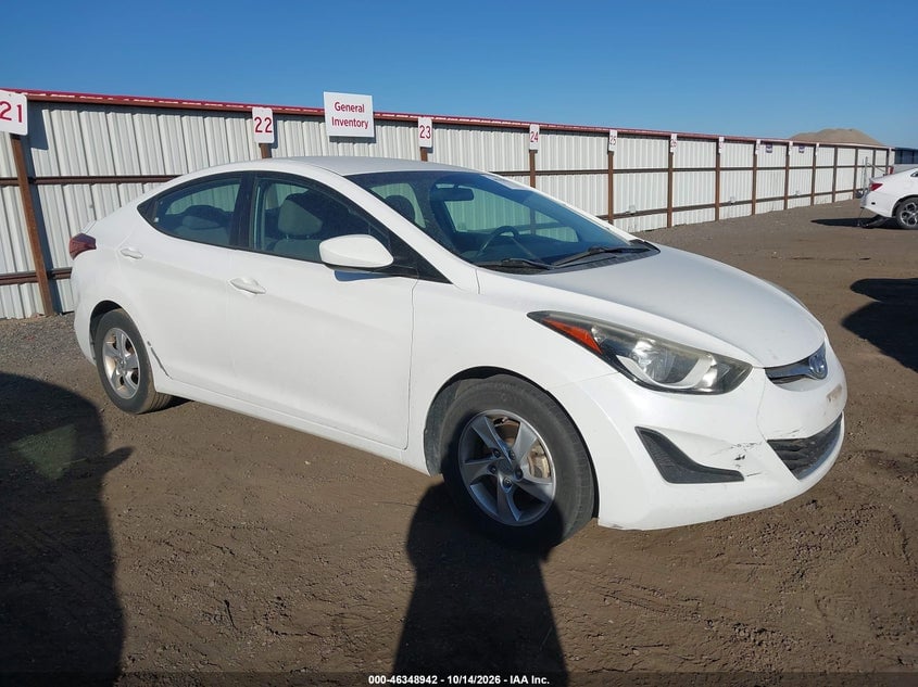 2014 HYUNDAI ELANTRA SE | 5NPDH4AE9EH502480 | UPCARS