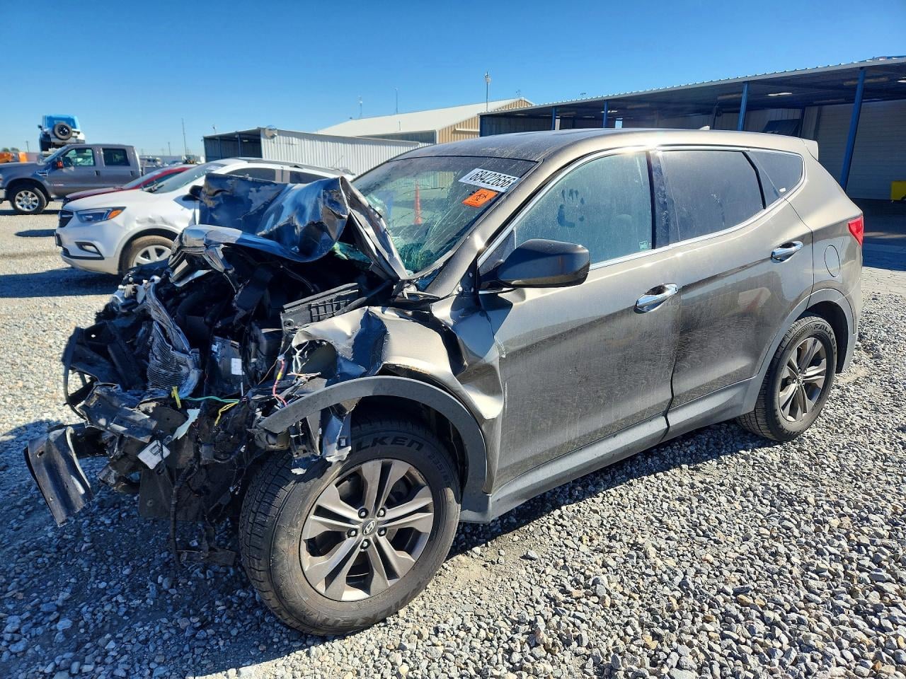 2013 HYUNDAI SANTA FE 2.4L | 5XYZTDLB5DG021655 | UPCARS