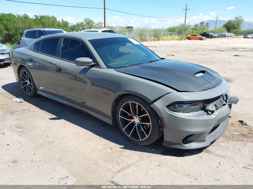 2017 DODGE CHARGE R/T SCAT PACK RWD | 2C3CDXGJ8HH551751 | UPCARS