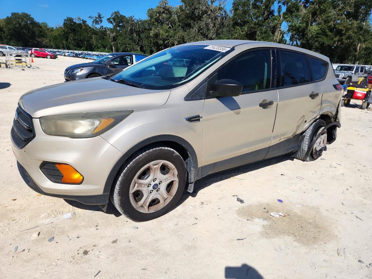 2018 FORD ESCAPE S | 1FMCU0F78JUA07077 | UPCARS