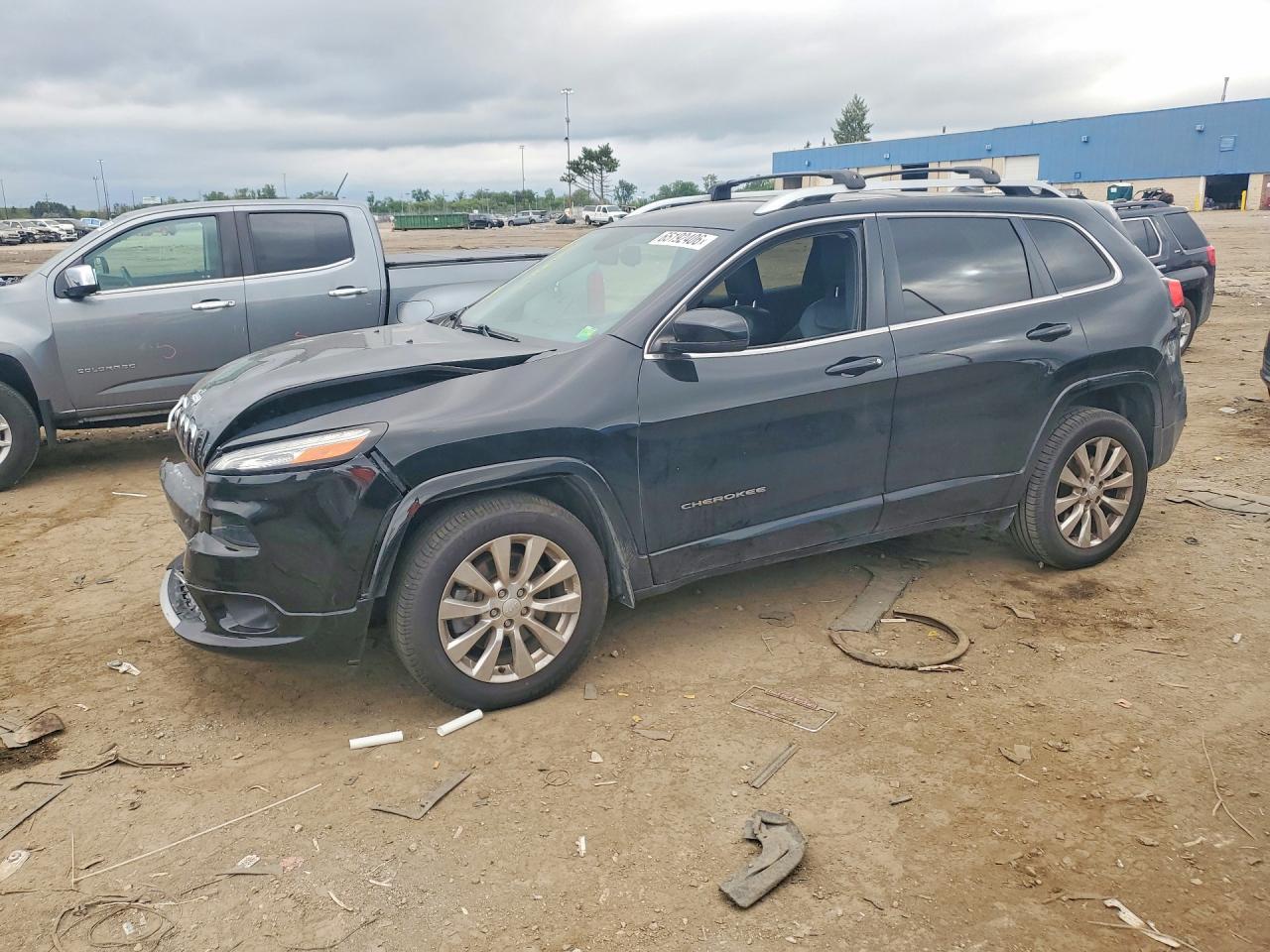 2018 JEEP CHEROKEE OVERLAND | 1C4PJMJX7JD594417 | UPCARS
