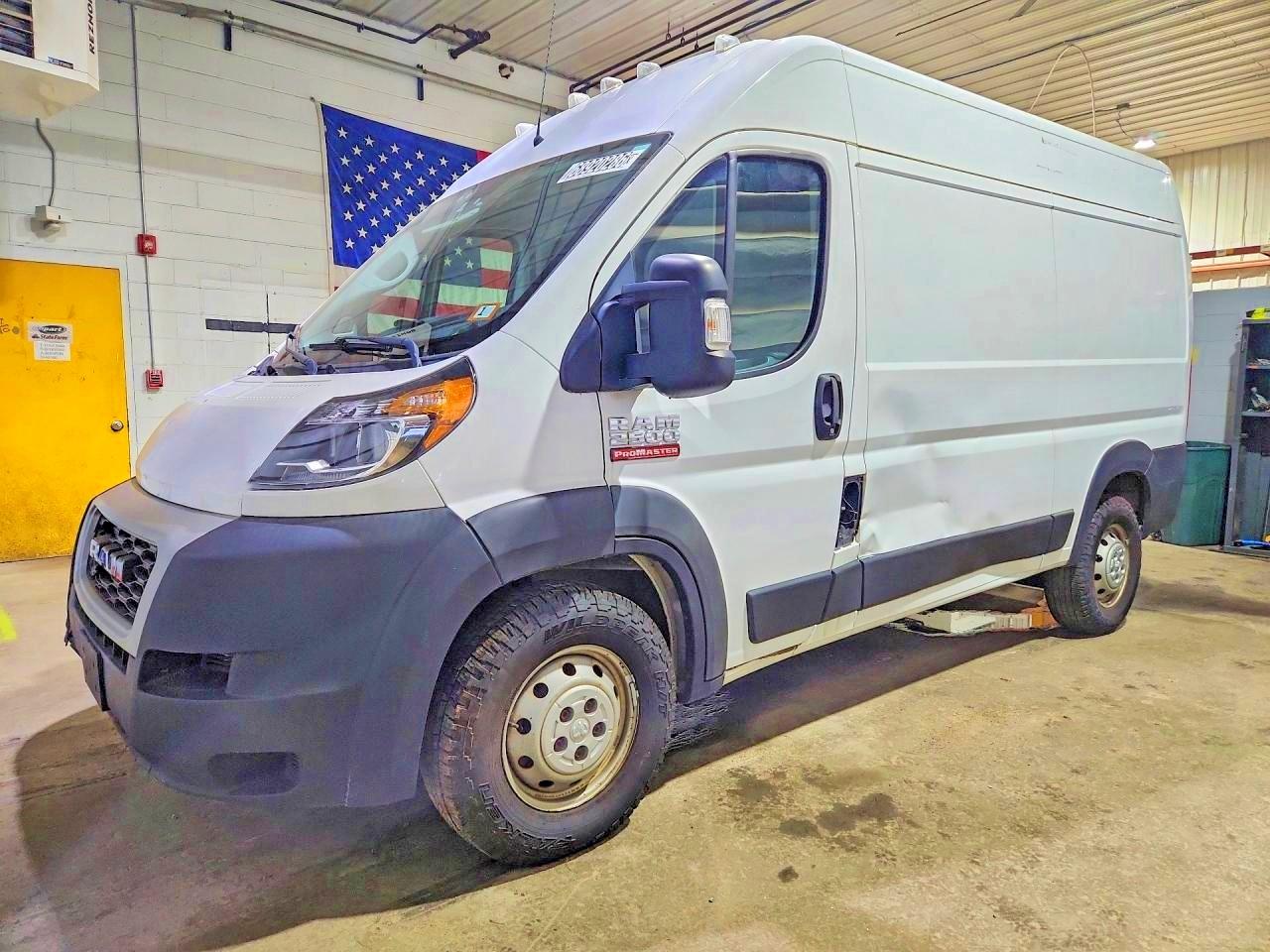 2019 RAM PROMASTER DELIVERY VAN | 3C6TRVCG6KE520911 | UPCARS