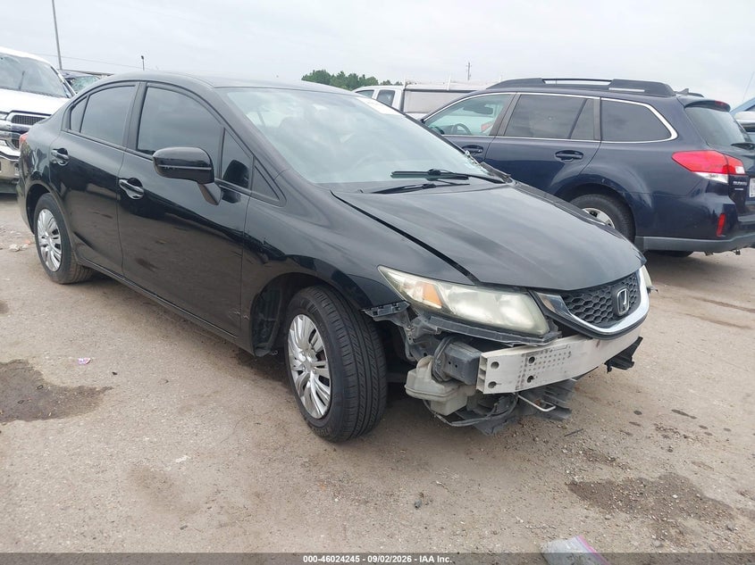 2014 HONDA CIVIC LX | 19XFB2F54EE027414 | UPCARS