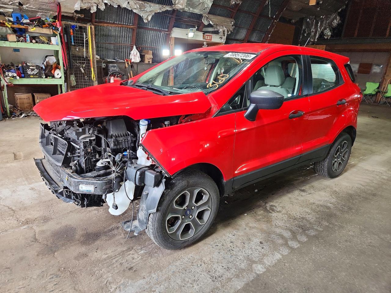 2019 FORD ECOSPORT S | MAJ6S3FL2KC265923 | UPCARS