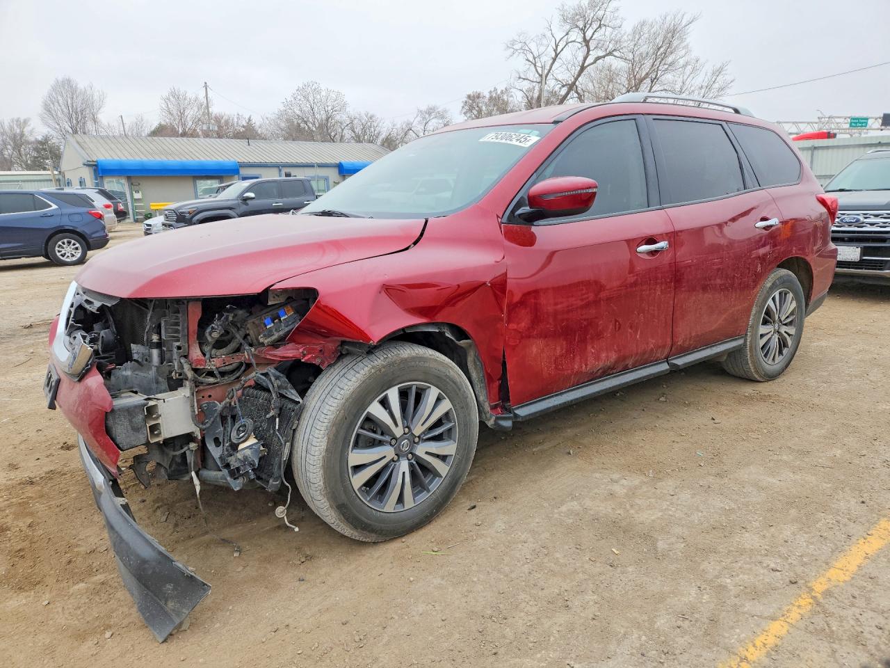 2018 NISSAN PATHFINDER SV | 5N1DR2MN6JC642341 | UPCARS