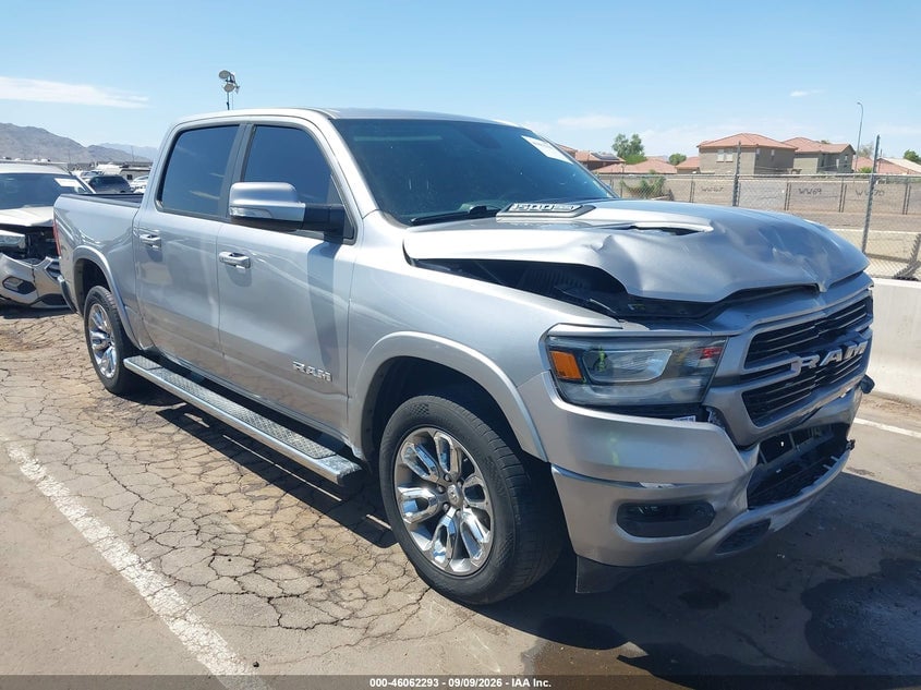 2020 RAM 1500 LARAMIE  4X2 5'7 BOX | 1C6RREJT1LN129978 | UPCARS