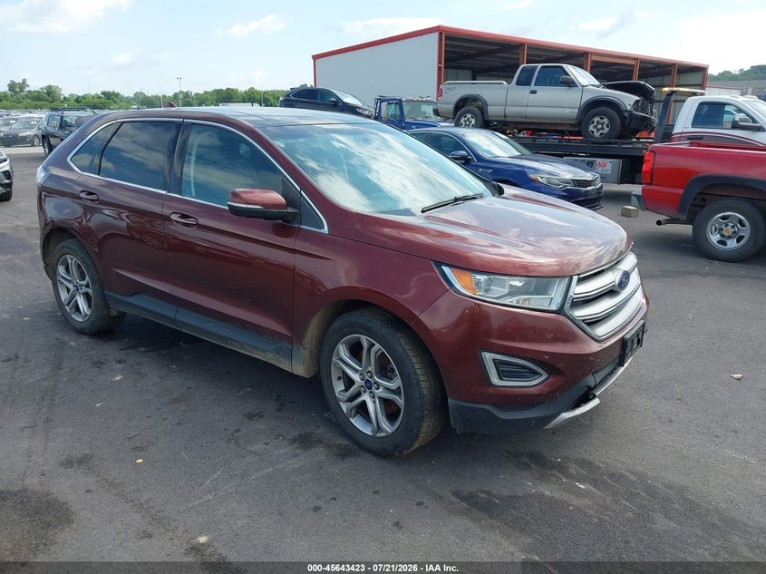2015 FORD EDGE TITANIUM | 2FMTK4K97FBB08256 | UPCARS