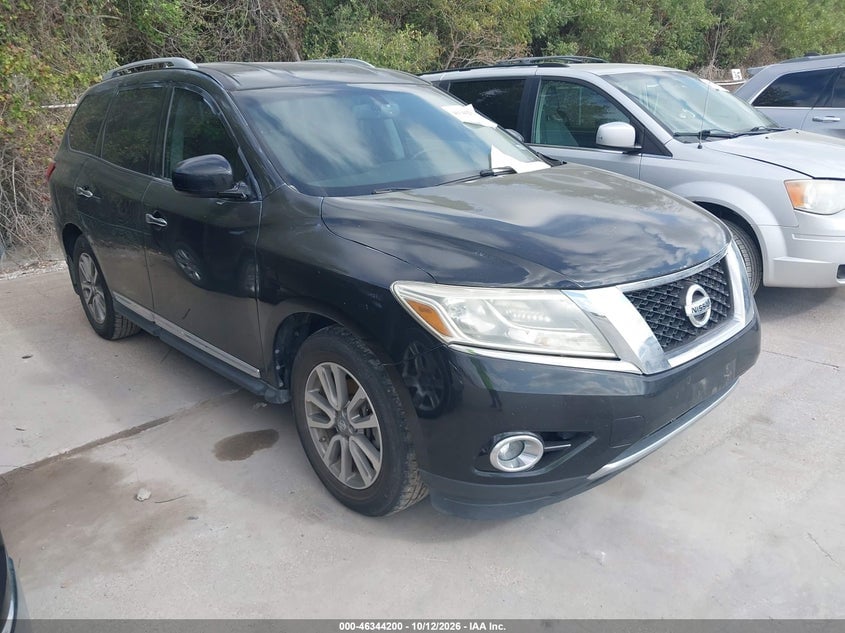 2015 NISSAN PATHFINDER SL | 5N1AR2MN8FC664576 | UPCARS