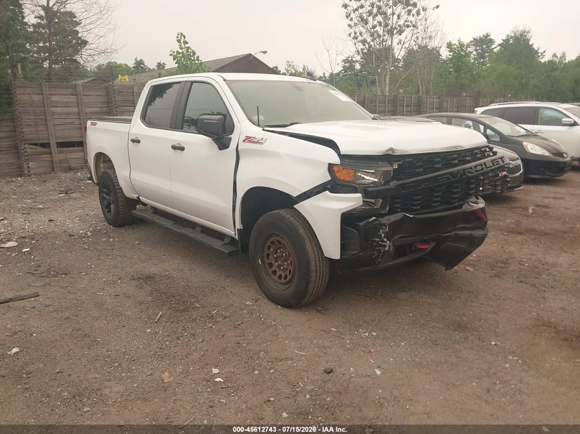 2020 CHEVROLET SILVERADO 1500 4WD  SHORT BED CUSTOM TRAIL BOSS | 3GCPYCEF2LG234095 | UPCARS