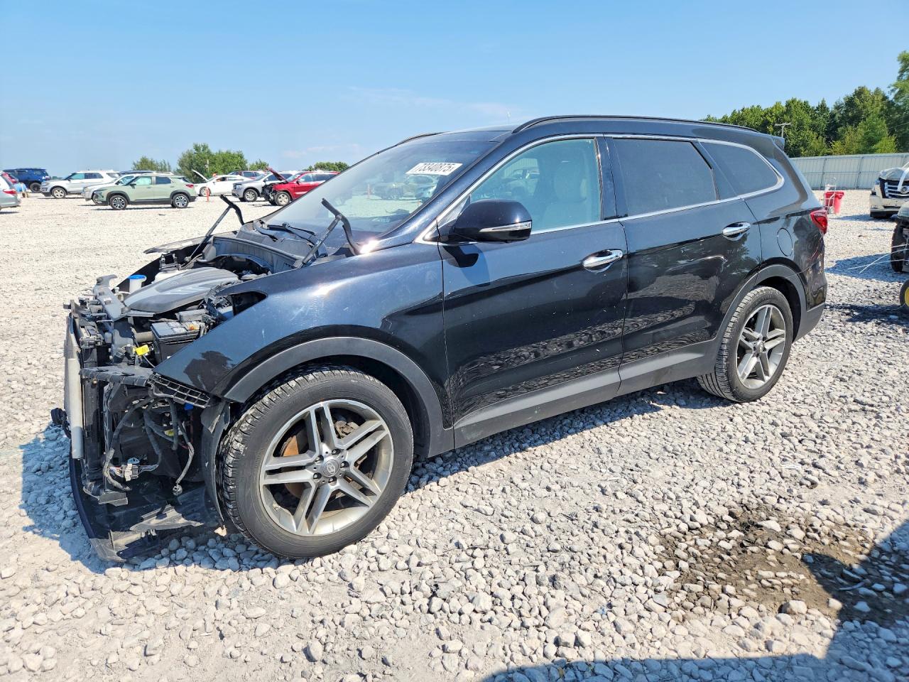 2018 HYUNDAI SANTA FE HYUN | KM8SRDHF6JU281337 | UPCARS
