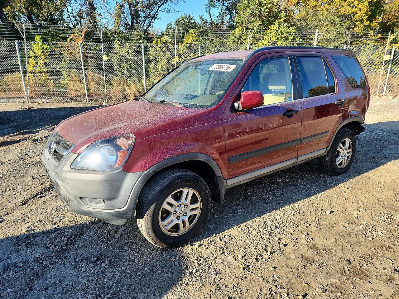 2003 HONDA CRV EX | SHSRD78833U122025 | UPCARS