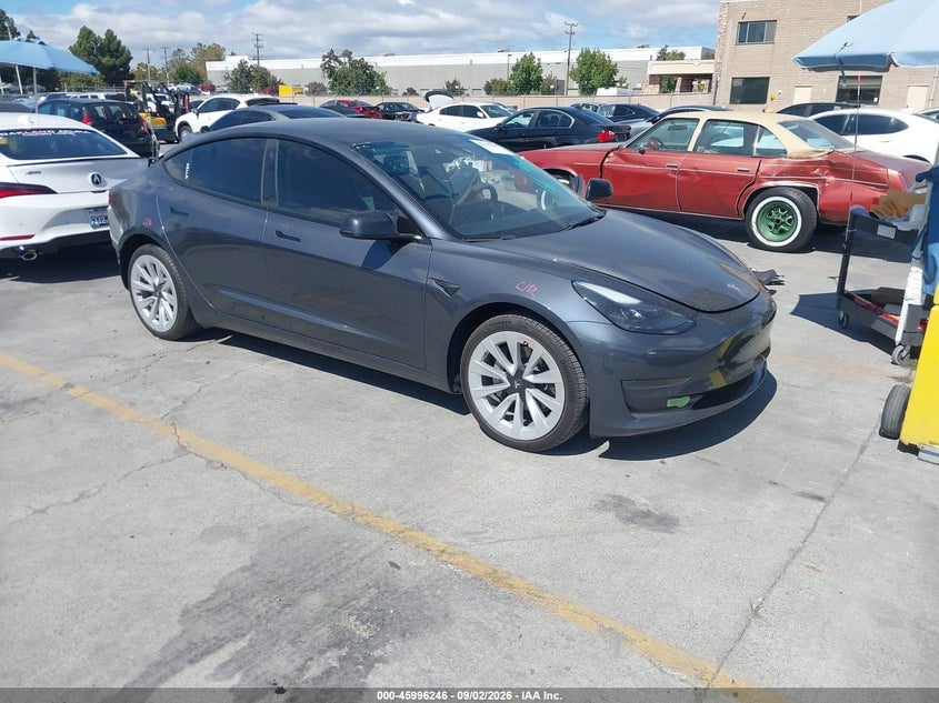 2022 TESLA MODEL 3 REAR-WHEEL DRIVE | 5YJ3E1EA6NF296642 | UPCARS