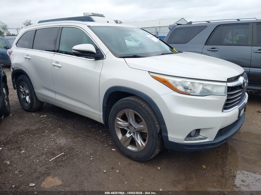 2014 TOYOTA HIGHLANDER LIMITED V6 | 5TDDKRFH4ES037795 | UPCARS