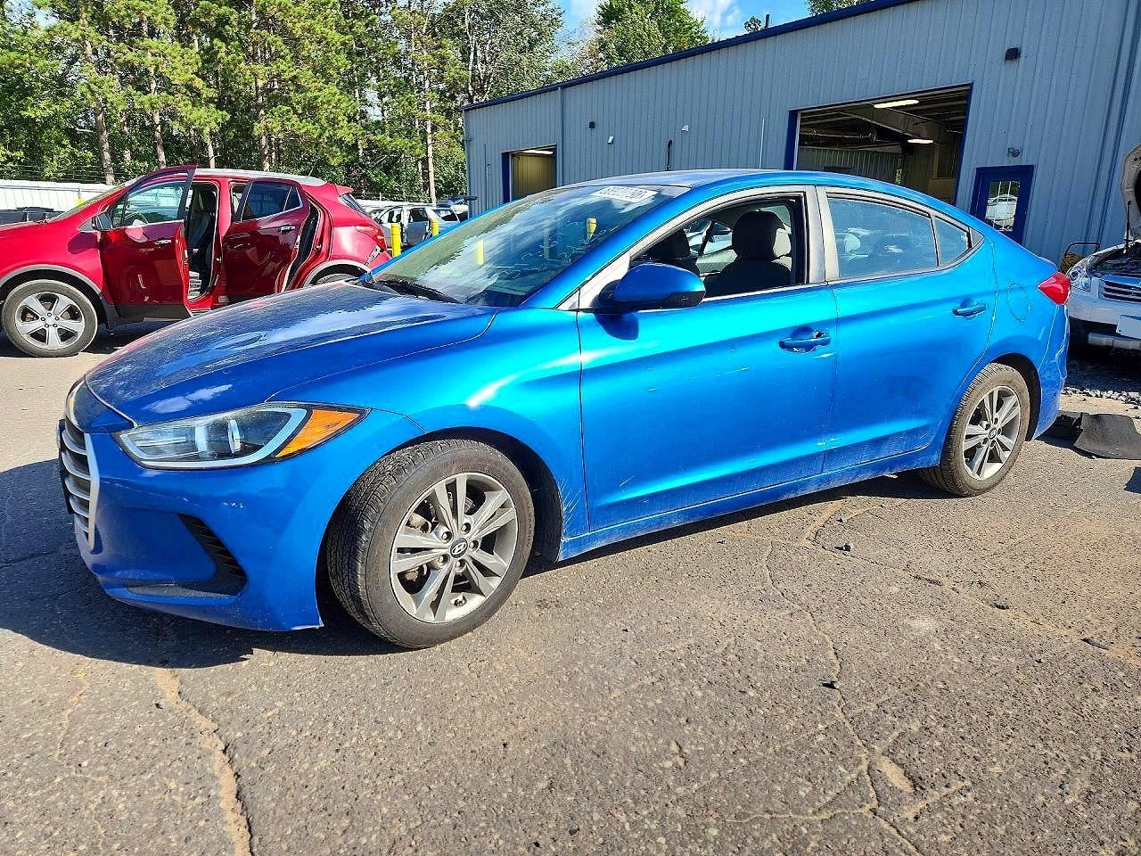 2017 HYUNDAI ELANTRA SE | 5NPD84LFXHH160225 | UPCARS