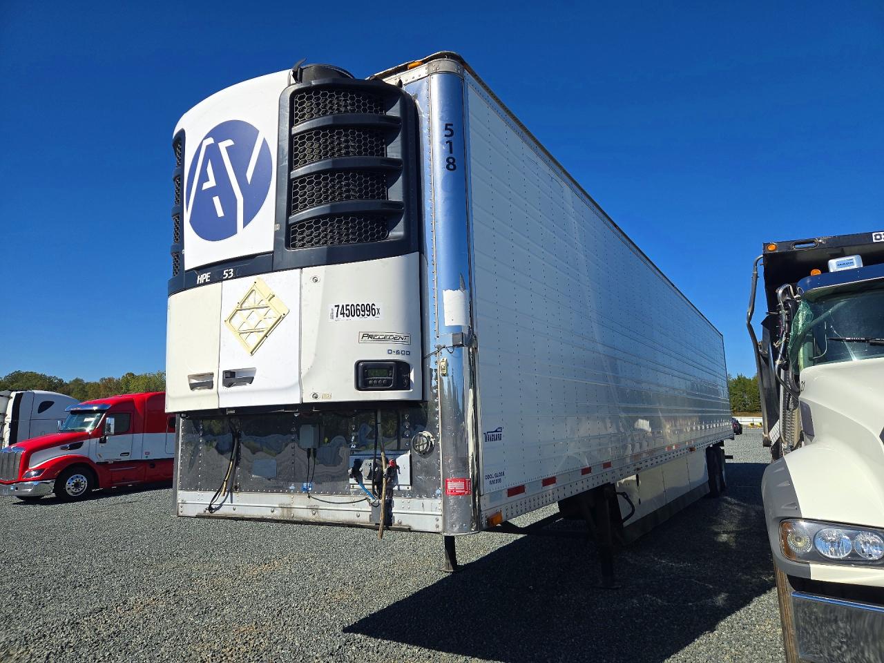 2016 CIMC TRAILERS 1RBR5305 REFRIGERATED VAN TRAILER | 527SR5321GM007463 | UPCARS