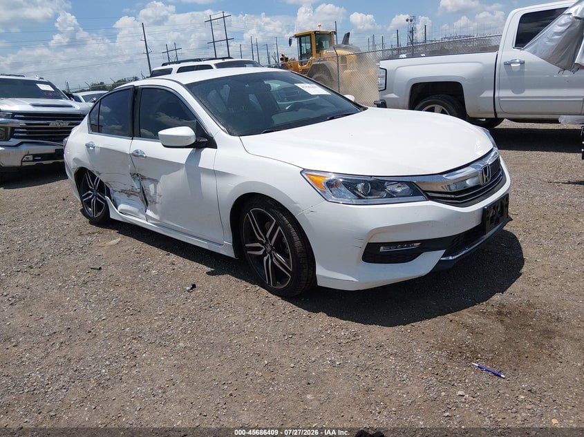 2017 HONDA ACCORD SPORT SE | 1HGCR2F14HA100284 | UPCARS