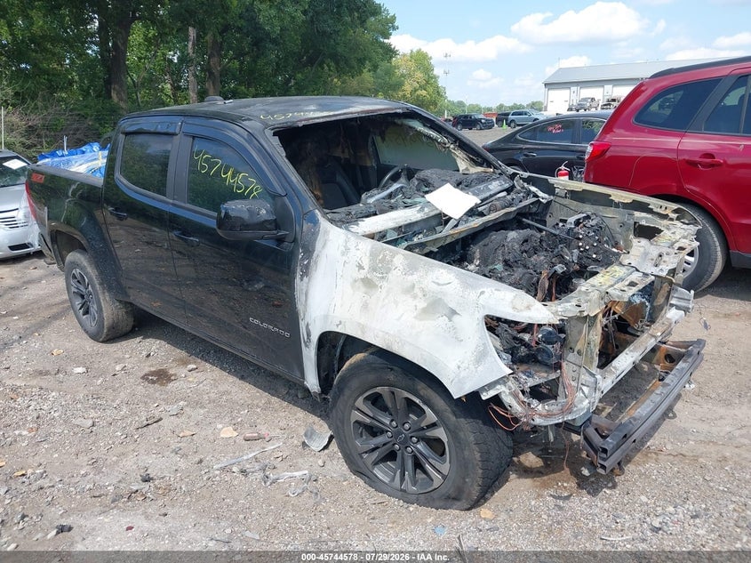2022 CHEVROLET COLORADO 2WD  SHORT BOX Z71 | 1GCGSDENXN1332761 | UPCARS