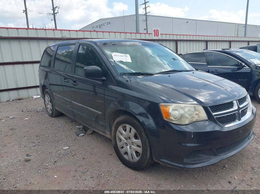 2014 DODGE GRAND CARAVAN AMERICAN VALUE PKG | 2C4RDGBG0ER104581 | UPCARS