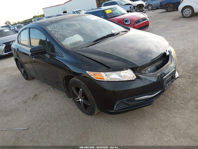 2014 HONDA CIVIC LX | 2HGFB2F55EH526518 | UPCARS
