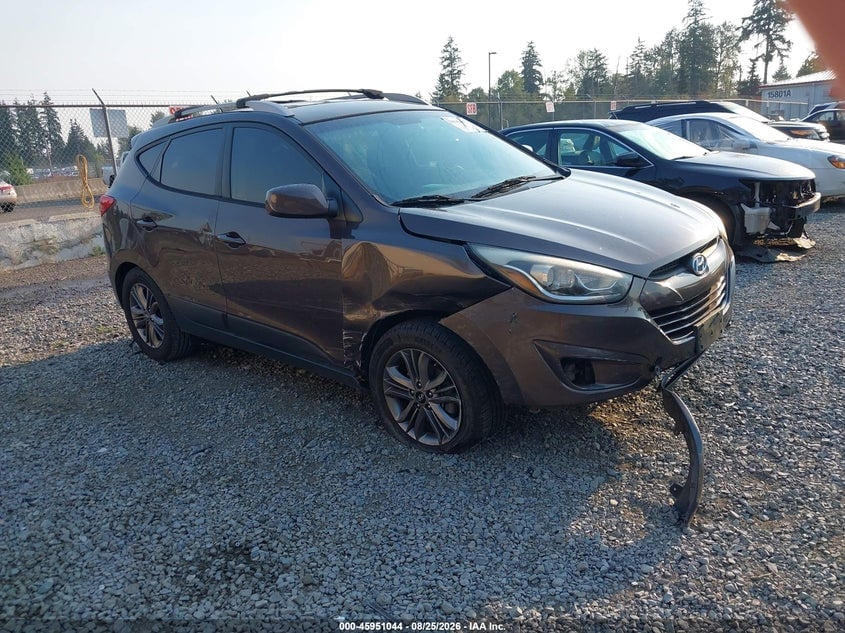 2014 HYUNDAI TUCSON SE | KM8JU3AG9EU943778 | UPCARS