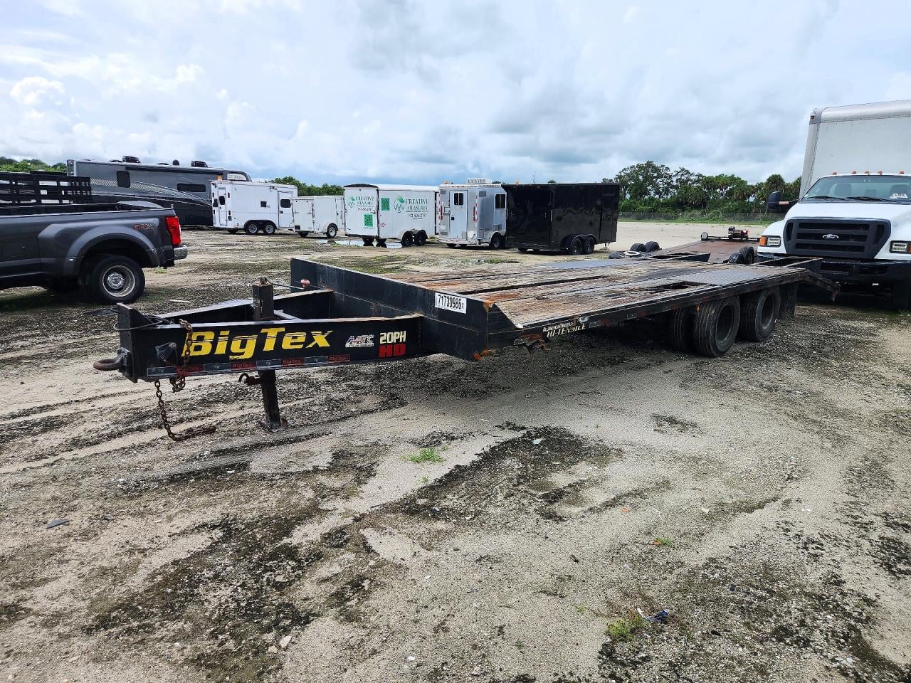 2018 BIG TEX 20 PH-BK+5 EQUIPMENT TRAILER | 16VHX2026J6005489 | UPCARS