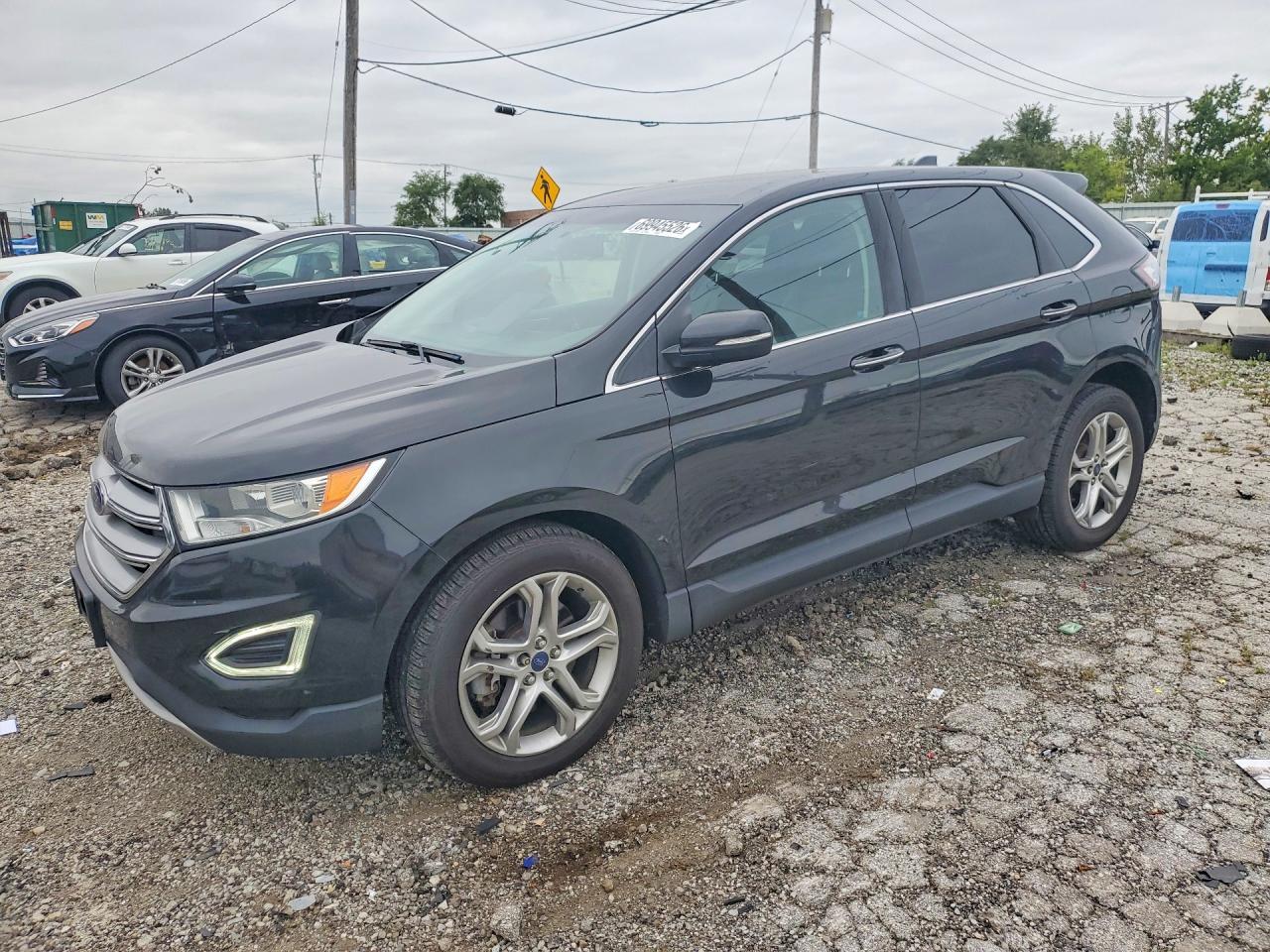 2015 FORD EDGE TITANIUM | 2FMTK4K93FBB28424 | UPCARS