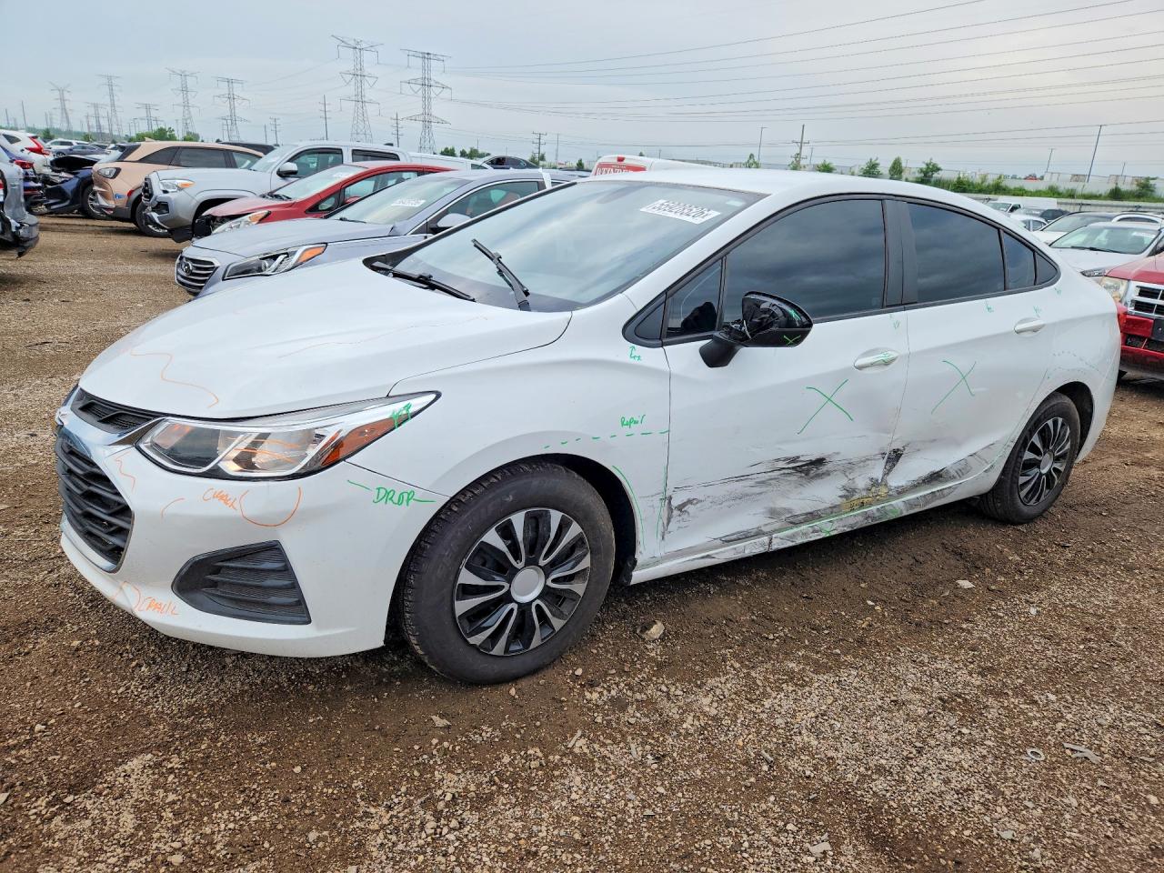 2019 CHEVROLET CRUZE LS | 1G1BC5SM8K7151006 | UPCARS