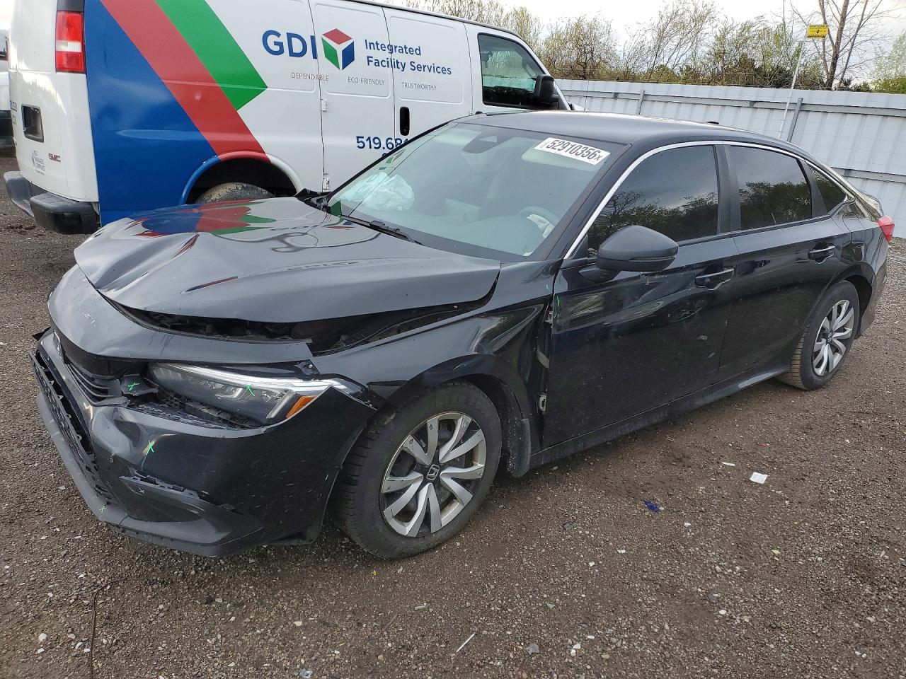 2022 HONDA CIVIC LX | 2HGFE2F21NH110124 | UPCARS