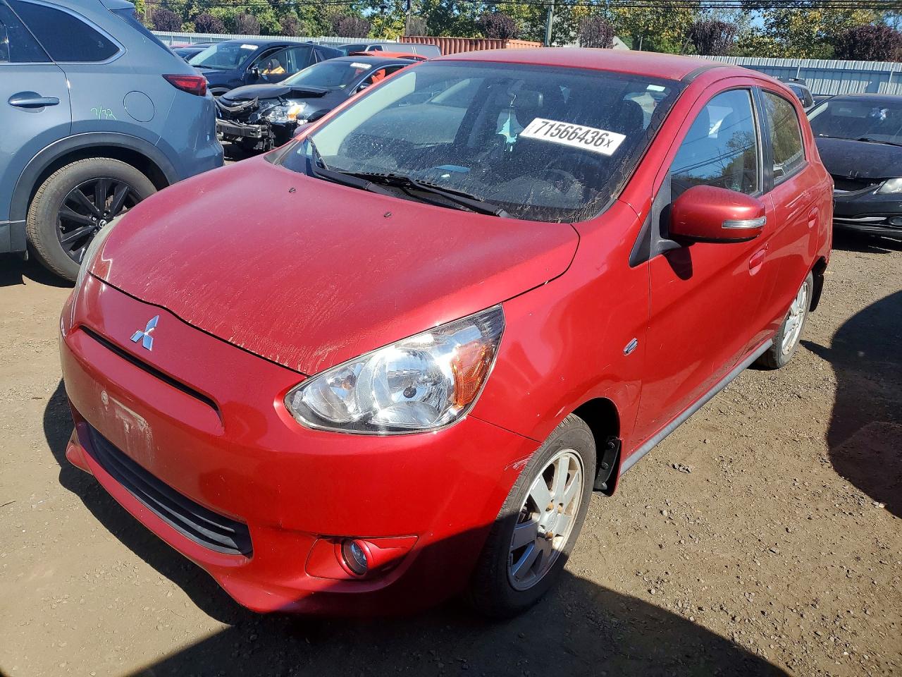 2015 MITSUBISHI MIRAG ES | ML32A4HJ1FH055774 | UPCARS