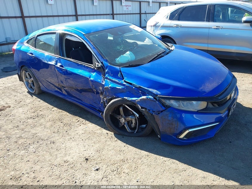 2019 HONDA CIVIC LX | 19XFC2F62KE202891 | UPCARS